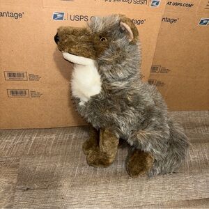 Folkmanis Folktails Coyote Hand Puppet Full Body Plush 16"